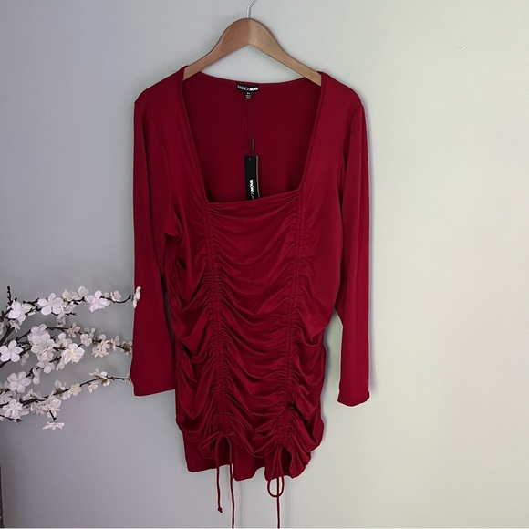 Fashion Nova Date Night Fit Mini Dress NWT Size 3X - Picture 5 of 6